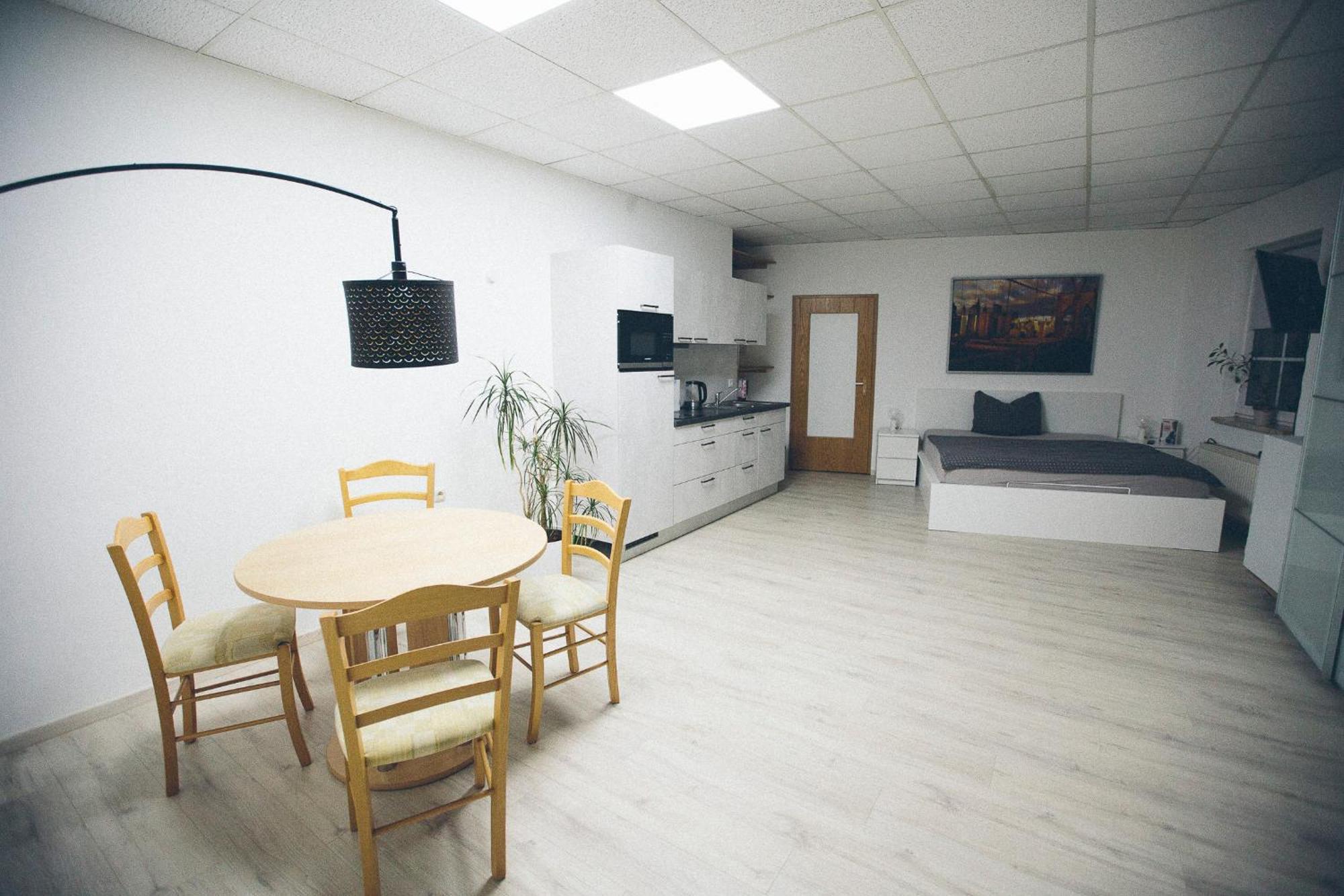 Grosse & Voll Ausgestattete Apartments, Studios, Doppelzimmer, Workspace, Parkplatz, Netflix, Prime & Schnelles Wifi In Ruhiger Lage Mit Garten Рудольштадт Экстерьер фото