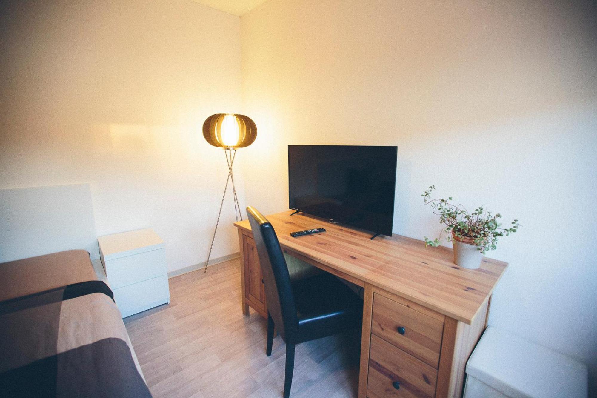 Grosse & Voll Ausgestattete Apartments, Studios, Doppelzimmer, Workspace, Parkplatz, Netflix, Prime & Schnelles Wifi In Ruhiger Lage Mit Garten Рудольштадт Экстерьер фото