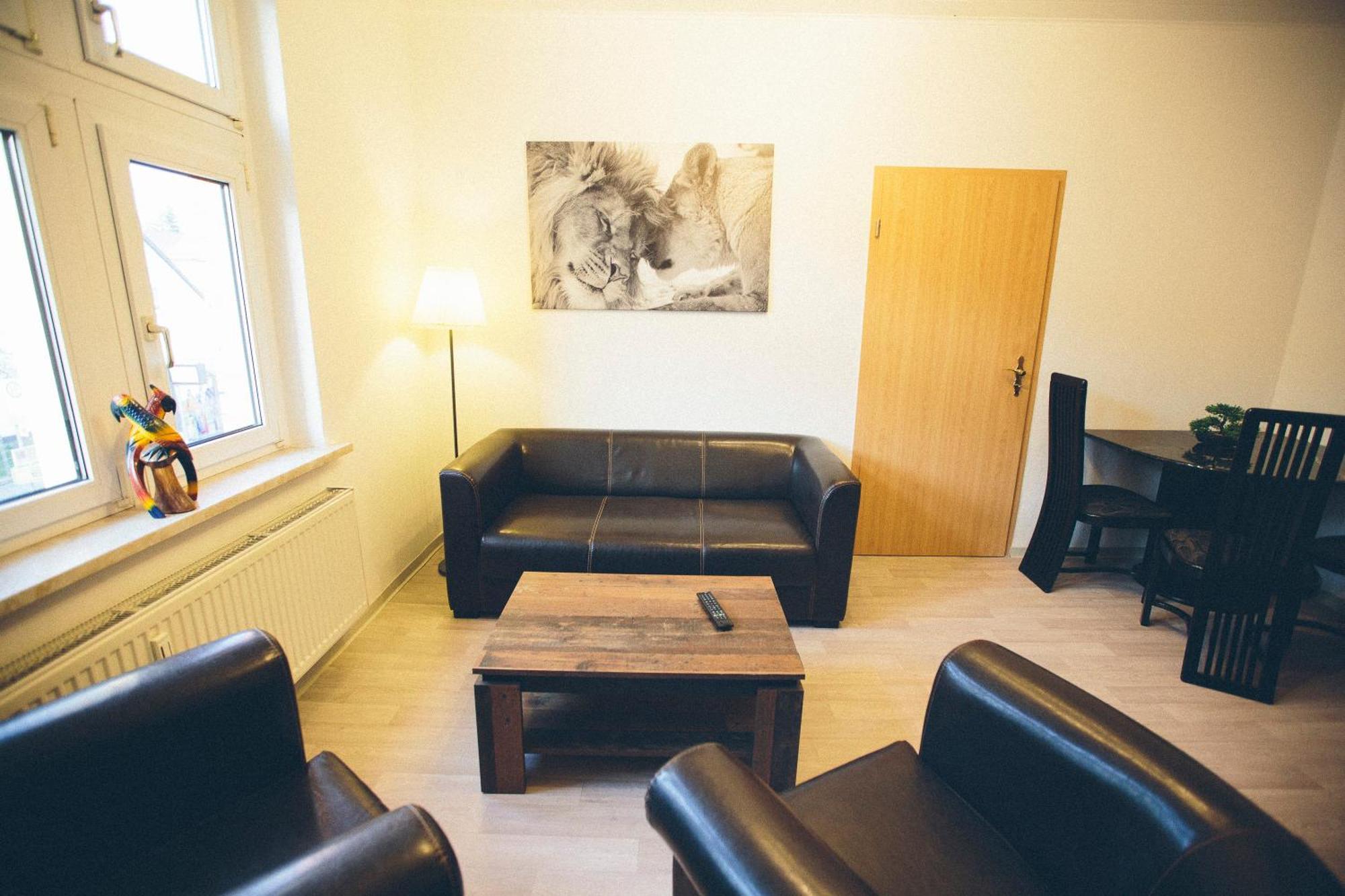 Grosse & Voll Ausgestattete Apartments, Studios, Doppelzimmer, Workspace, Parkplatz, Netflix, Prime & Schnelles Wifi In Ruhiger Lage Mit Garten Рудольштадт Номер фото